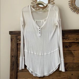 Light weught tunic long sleeve